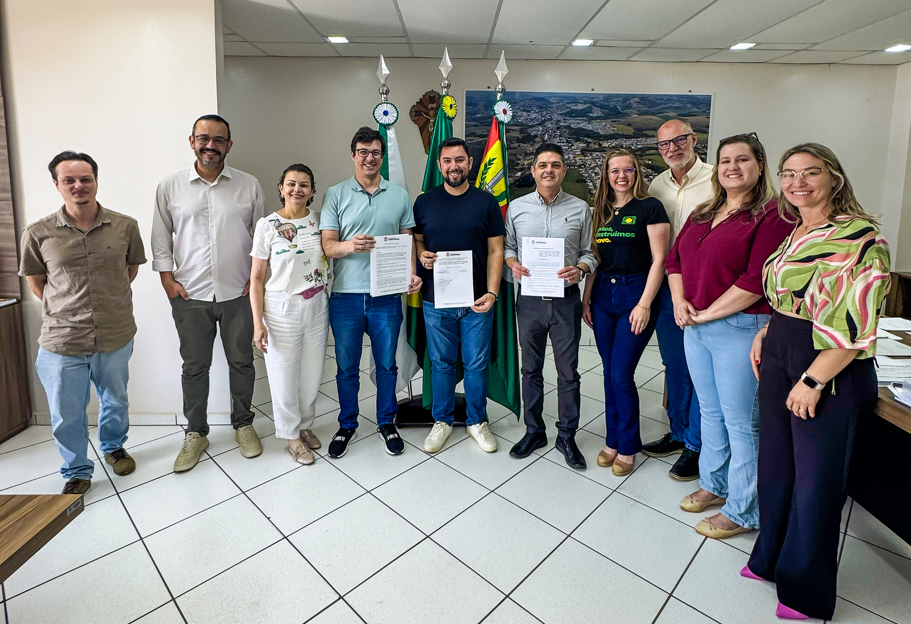 Imagem da Noticia: Chopinzinho consolida Política Municipal de Inovação e firma parceria internacional