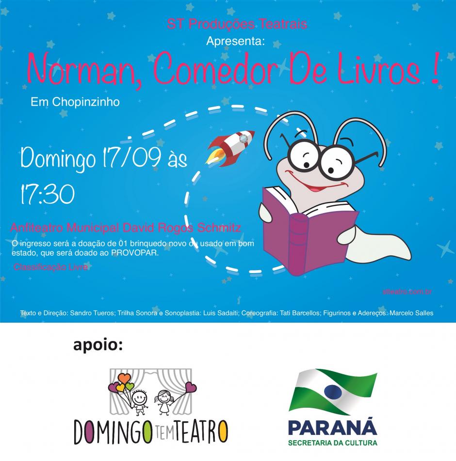 Agenda Cultural - Setembro 2017