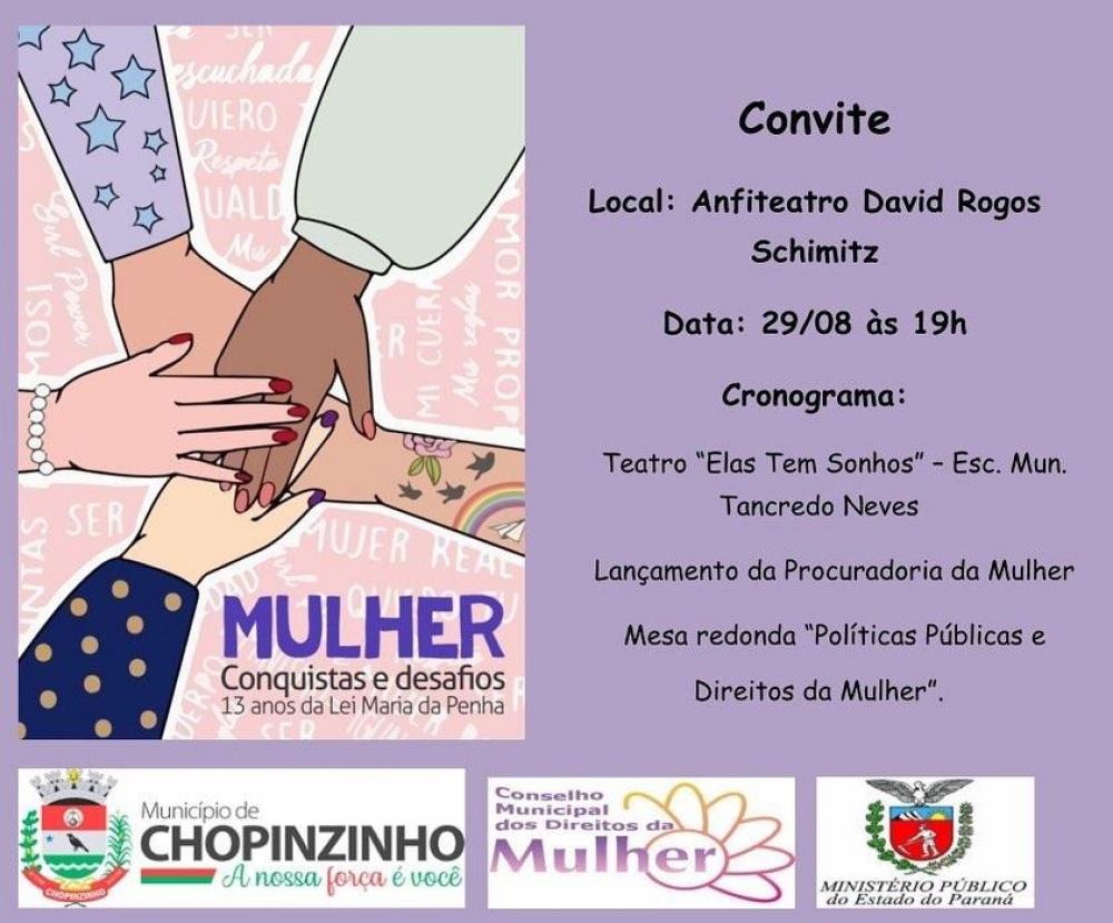 Evento debate os 13 anos da Lei Maria da Penha