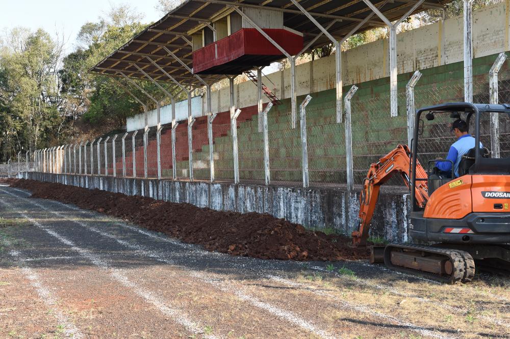 Obras no módulo geram alterações no calendário esportivo municipal no segundo semestre