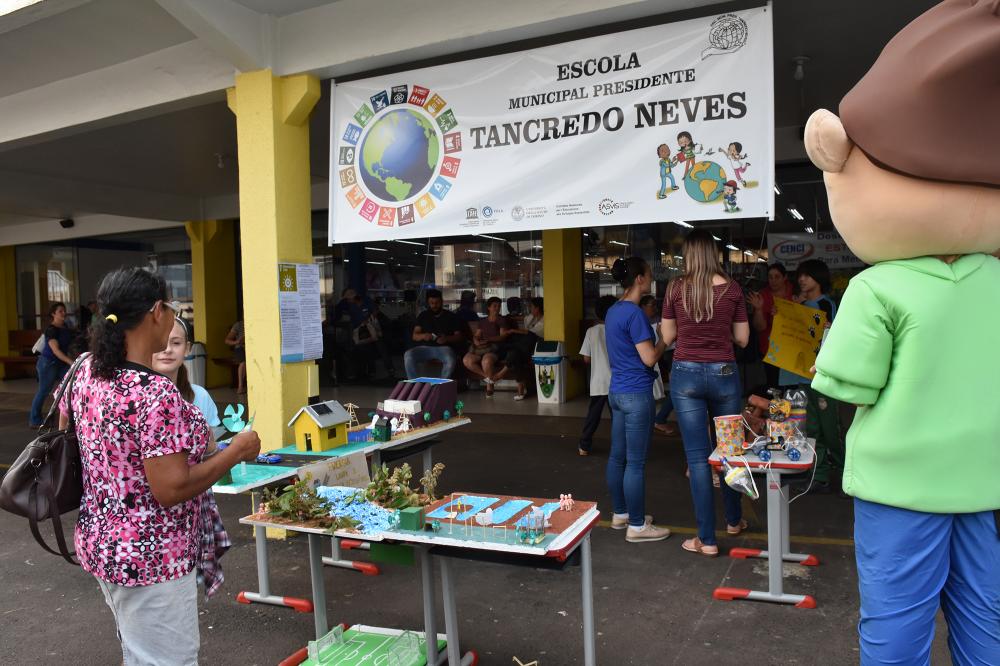 Etapa do projeto "Juntos por um Mundo Melhor" apresenta ODS`s para comunidade